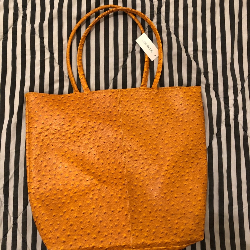 Mustard Yellow Boho Bag (Beach Bag/ Shopping Tote)